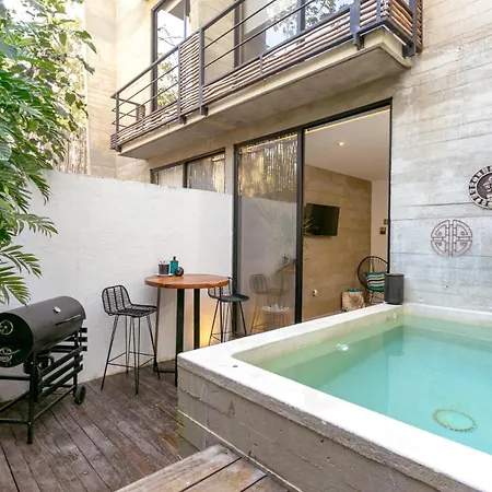 Apartment With Private Plunge Pool At Madara Tulum Earth 1